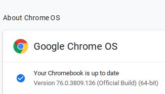 About Chrome OS